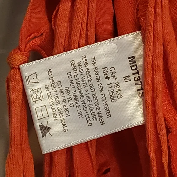 Miss Me Boho fringe top with beads Size Medium - Picture 8 of 9